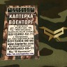 Знак различия Младший Сержант металлический с уголками