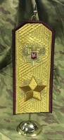 Погон маршальский Росгвардия сувенирный на стойке