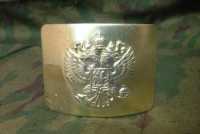 БЛЯХА ЛАТУННАЯ С ОРЛОМ ГЕРБ