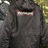 Куртка ПОЛИЦИЯ зимняя прямая, с нашивками, Ткань рип-стоп