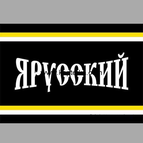 Флаг Я Русский, тёмный фон.
