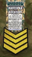 Нарукавный знак - годичка вышитая 4 года (Без липы)