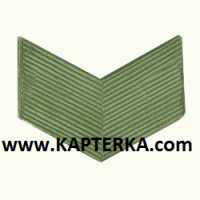 Старший сержант, галка, метал, цвет защитный.