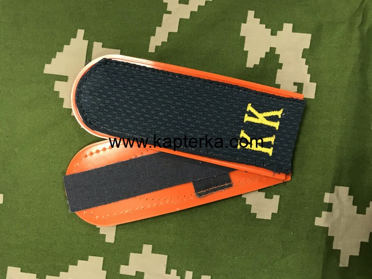 Погоны МЧС Вышитые буквы КК (Кадетский корпус) Пластиковые