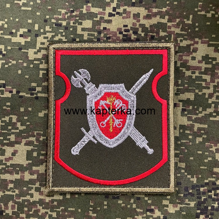 Шеврон вышитый ВОЕННАЯ ПОЛИЦИЯ 300 приказ на липе