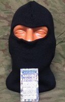 Маска Балаклава Зимняя Чёрная 