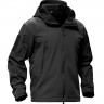 Куртка демисезонная Чёрная (Black) softshell (софтшелл) Куртка демисезонная Чёрная (Black) softshell (софтшелл)