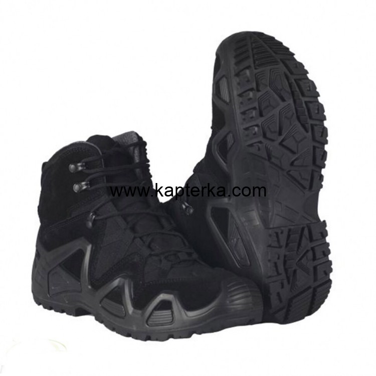 Берцы АЛЛИГАТОР М.33 black (чёрные)