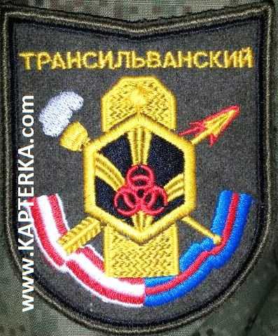 Шеврон Трансильванский РХБЗ, нового образца.