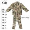 Костюм USA tactical детский Мультикам (Multicam)