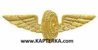 Знак нагрудный Крылья РЖД.