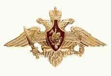Орёл ВС большой металлический золотой.   