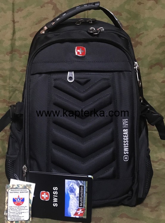Рюкзак SWISS 8826 Black (Чёрный)